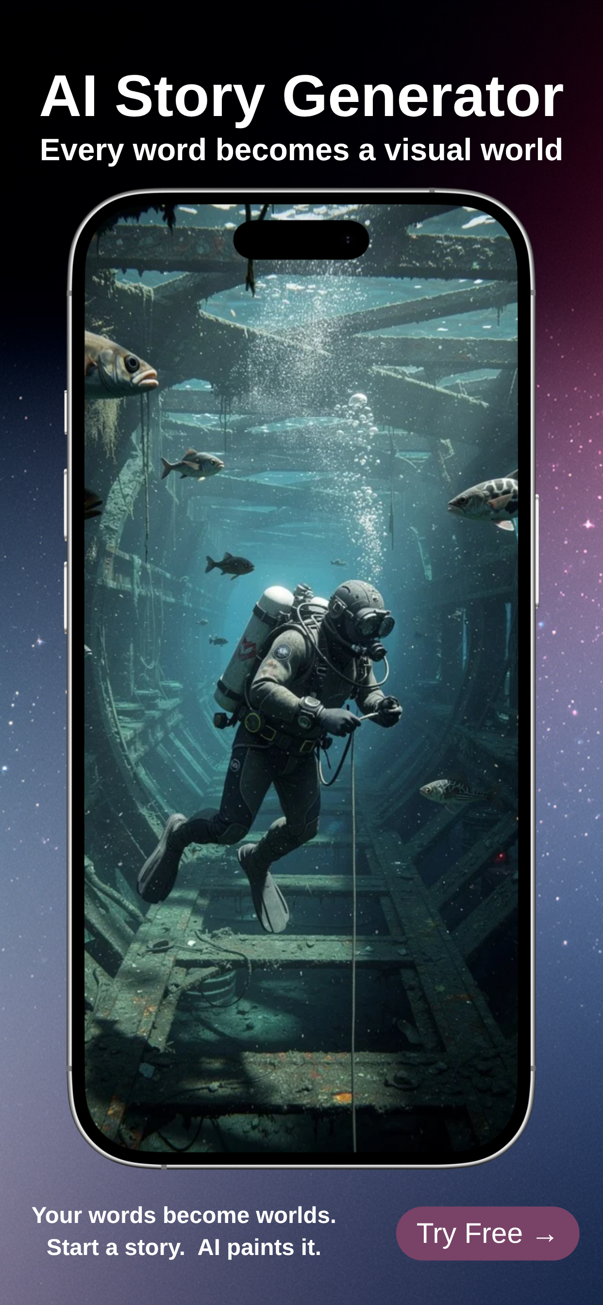 Imagine If — AI Story Writer screenshot 1